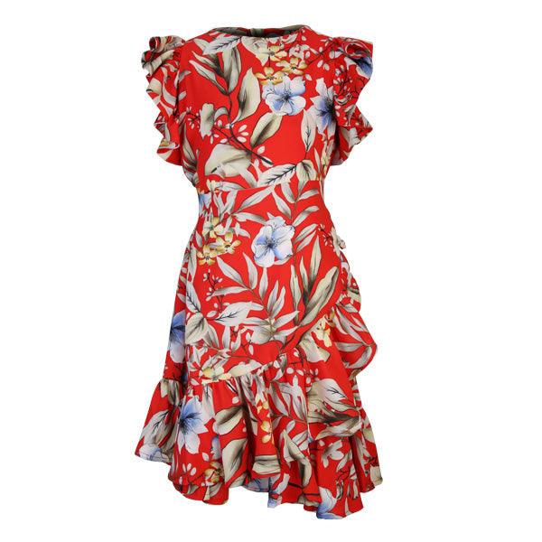 off the shoulder blue dress Santiago Off Shoulder Mini Dress